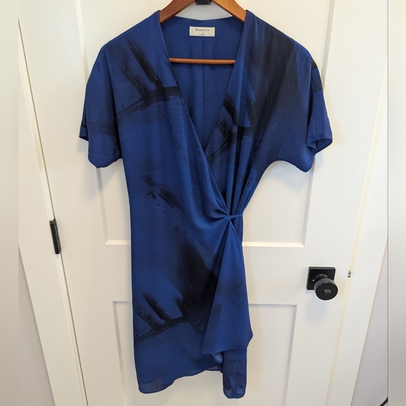 Babaton Asymmetrical Navy Dress - Picture 2 of 7